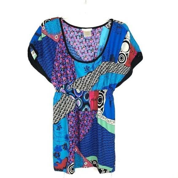 Matty M Tops - Vintage Matty M Pattern Block Summer Blouse